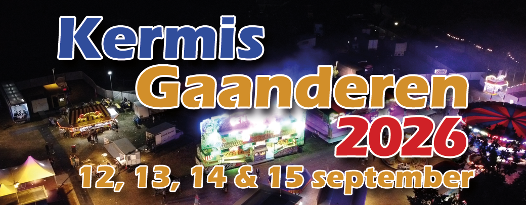 Kermis Gaanderen 12 tm 16 september 2026