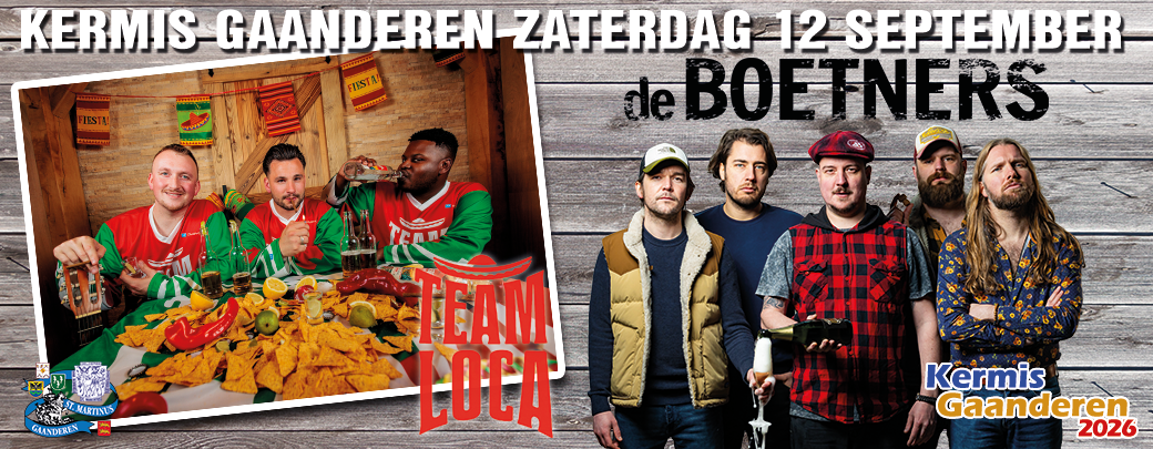 Zaterdag 12 september - Kermis Gaanderen