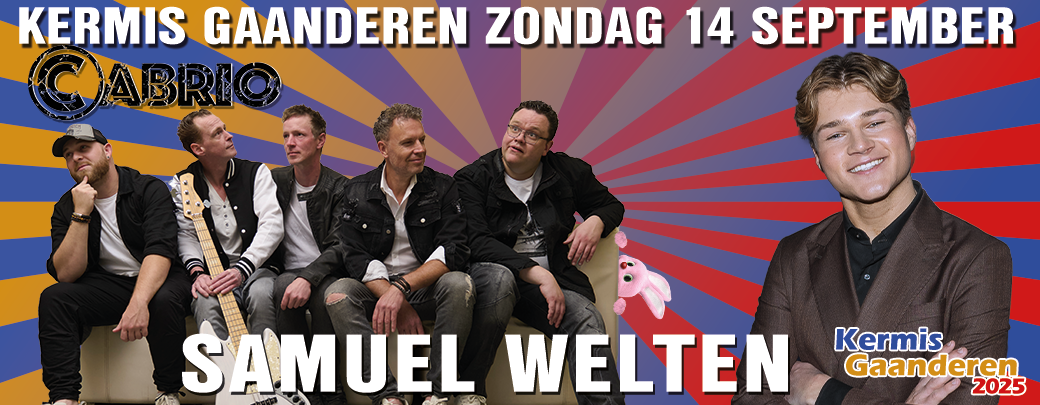 Zondag 14 september Kermis Gaanderen